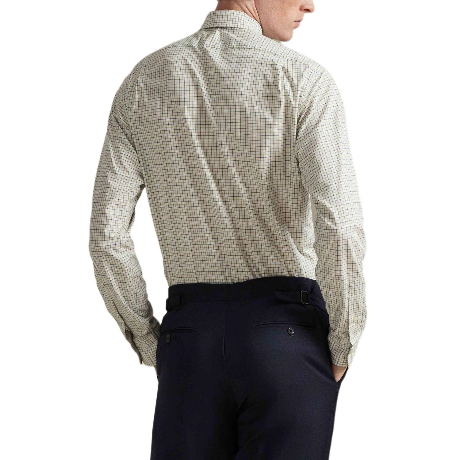 Мужская рубашка с воротником и прямым кроем, Lapel, Polo Ralph Lauren — фото 3