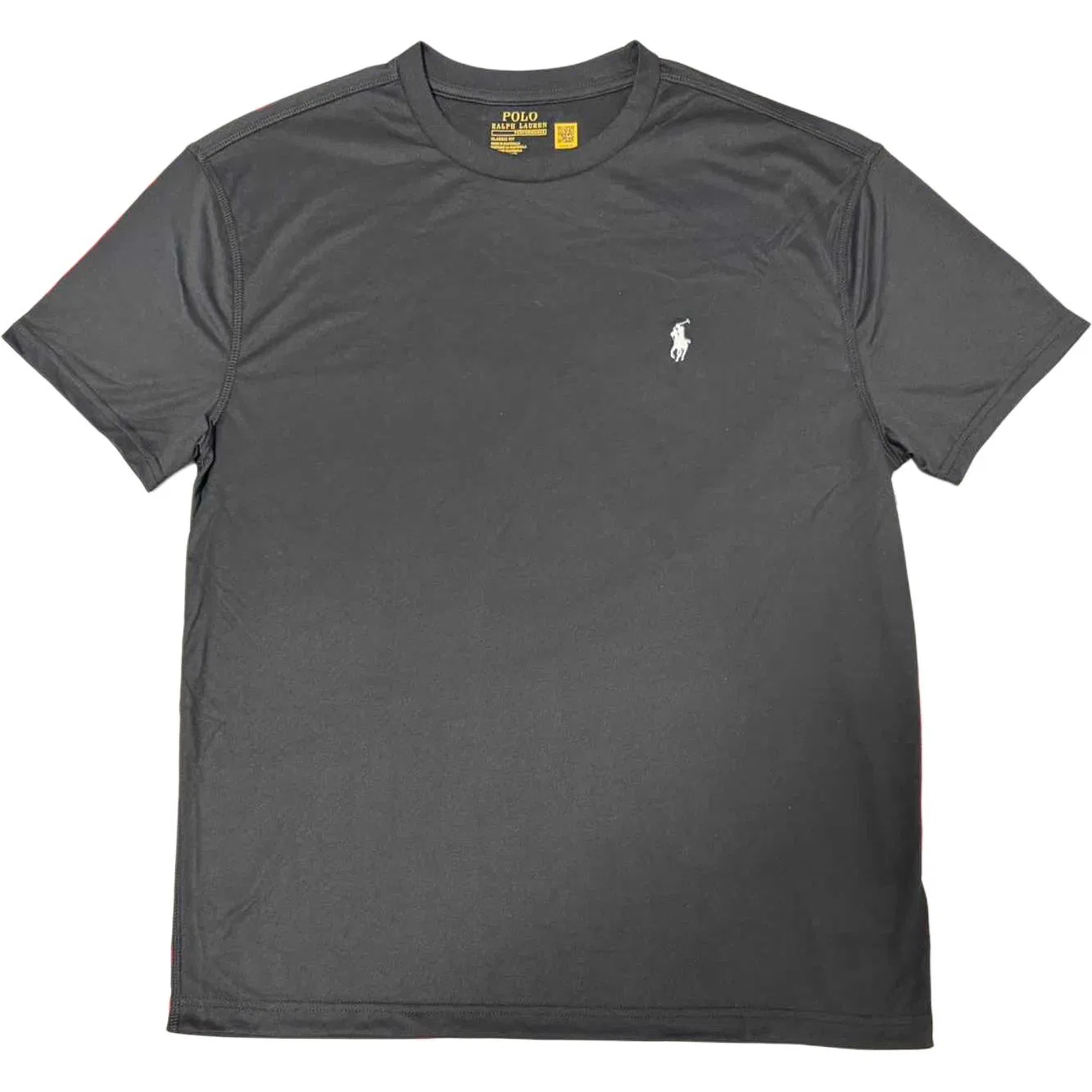 Мужская футболка с круглым вырезом Polo Ralph Lauren, черный