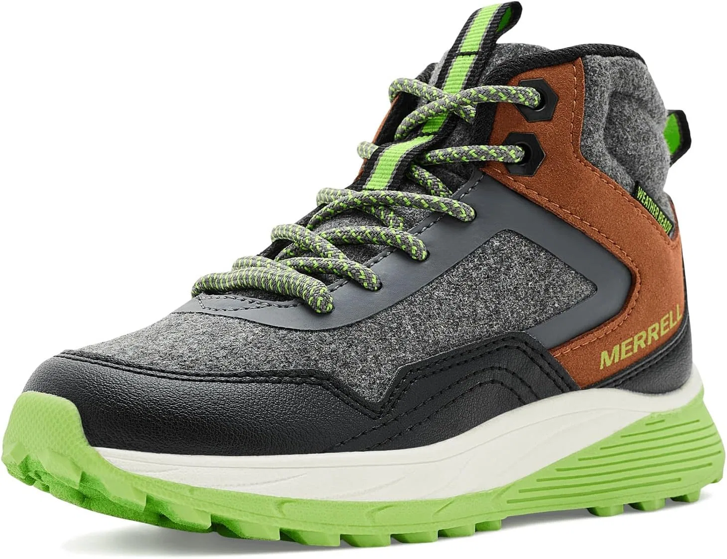Детские кроссовки для бега Supernova Mid Merrell, Grey/Black