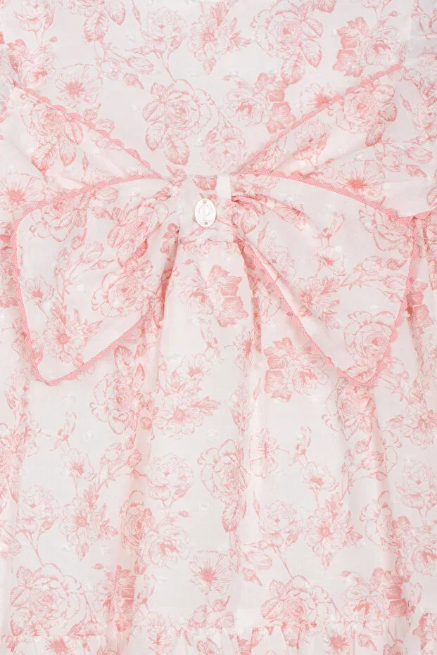 Детское платье для девочек с оборками Patachou baby girl pink dress Panço, 142331 — фото 3