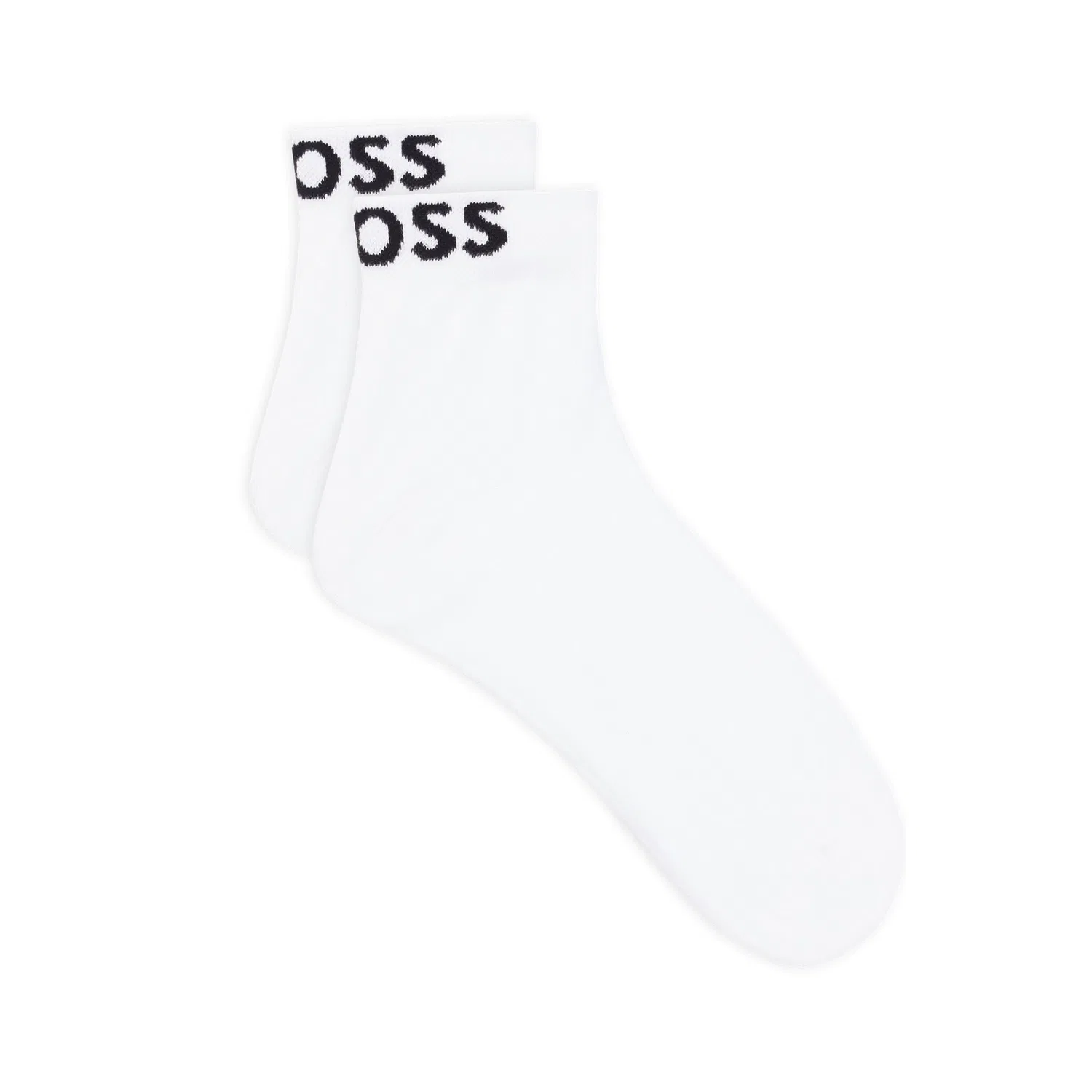 Женские носки с логотипом BOSS, White