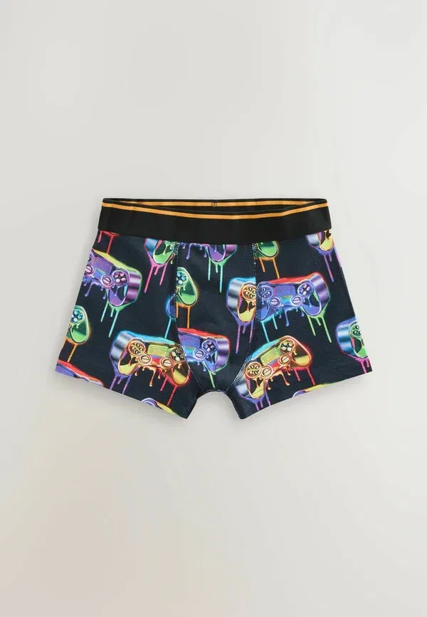 Боксеры с принтом Regular fit - boxers 5 pack - trunks Next, Grafitti Gamer — фото 4