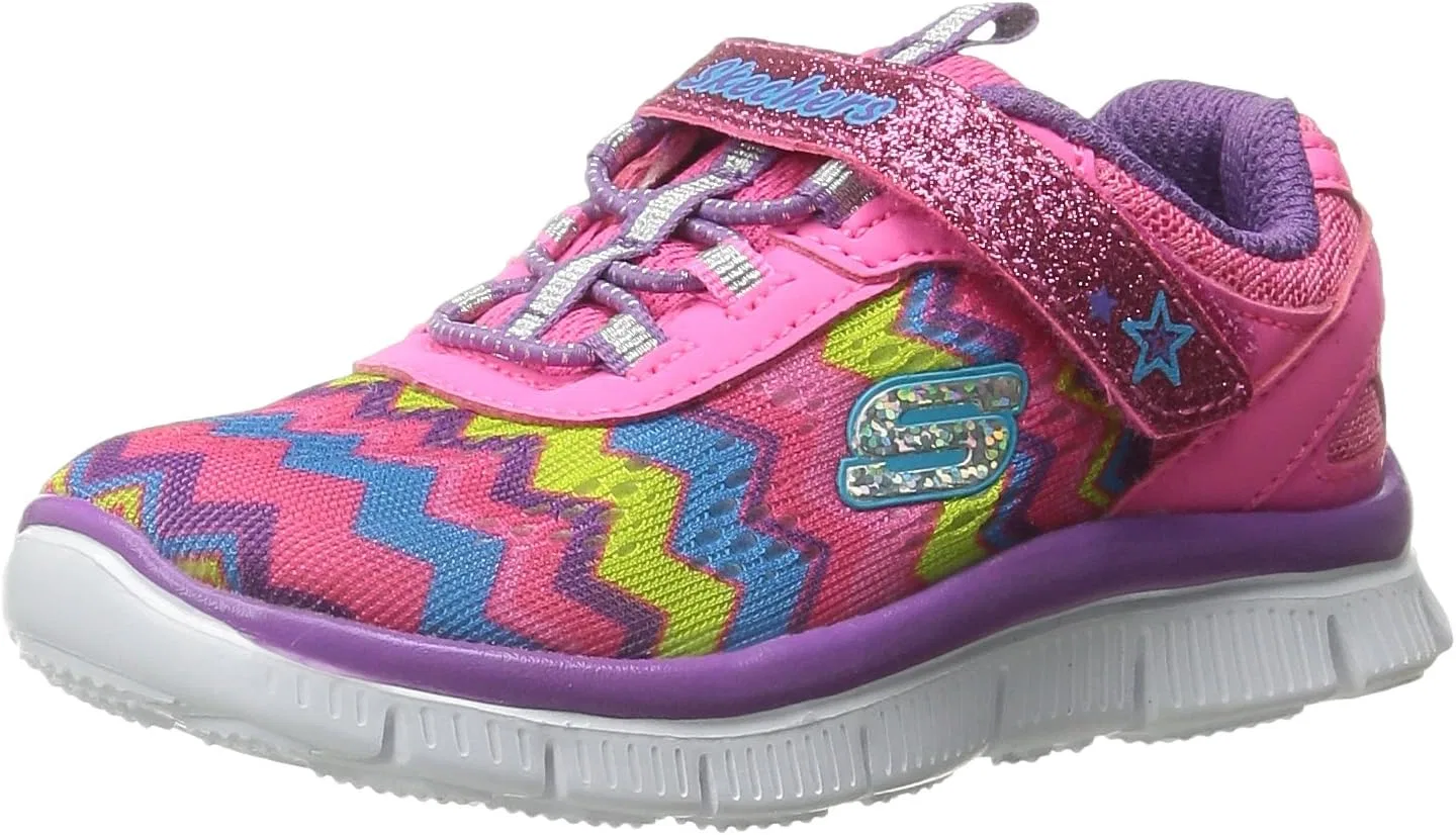 Детские кроссовки для девочек Skech Appeal Strap Skechers, Pink Rainbow