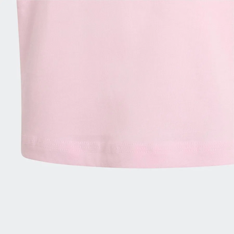 Детская футболка с коротким рукавом adidas Essentials, Розовый — фото 4