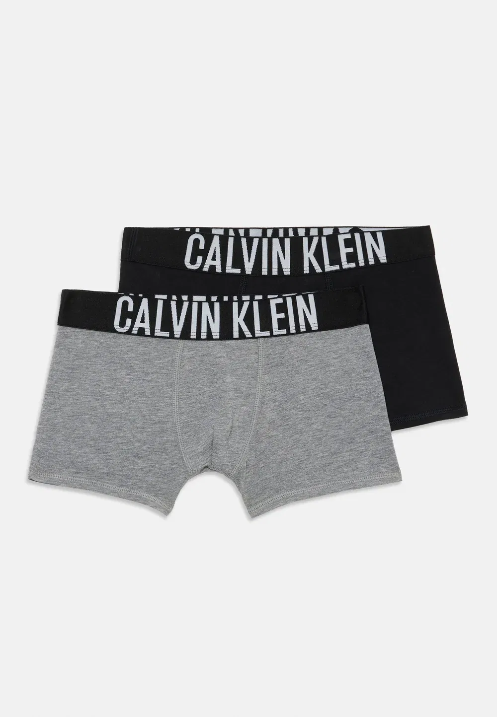 Трусы Trunk 2 pacl - трусы Calvin Klein Underwear, Black/ Grey Heather