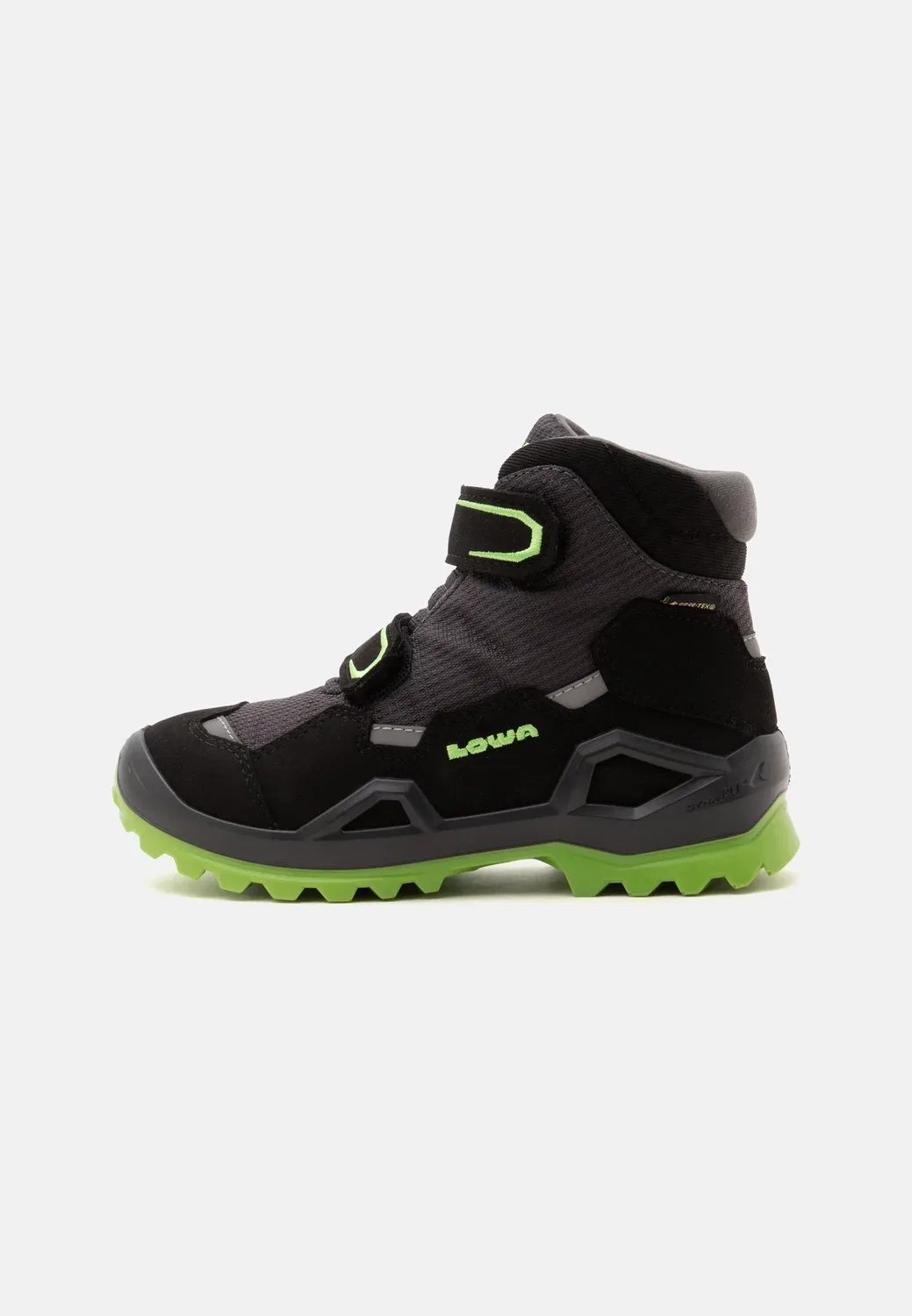 Milo evo gtx mid jr унисекс - зимние ботинки Lowa, Limone/Grau