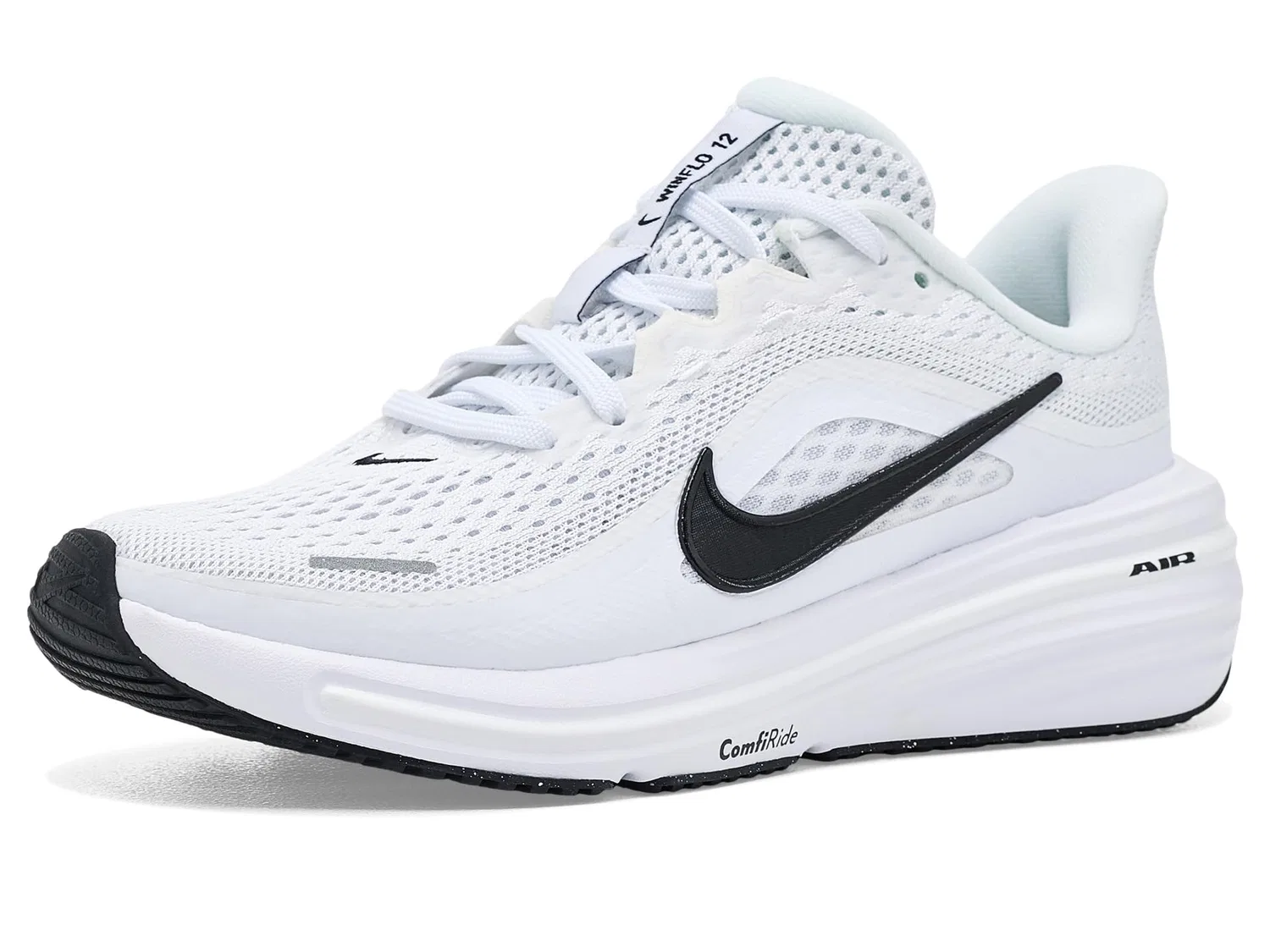 Кроссовки Winflo 12 (для маленьких и больших детей) Nike Kids, White/Black/Pure Platinum — фото 2
