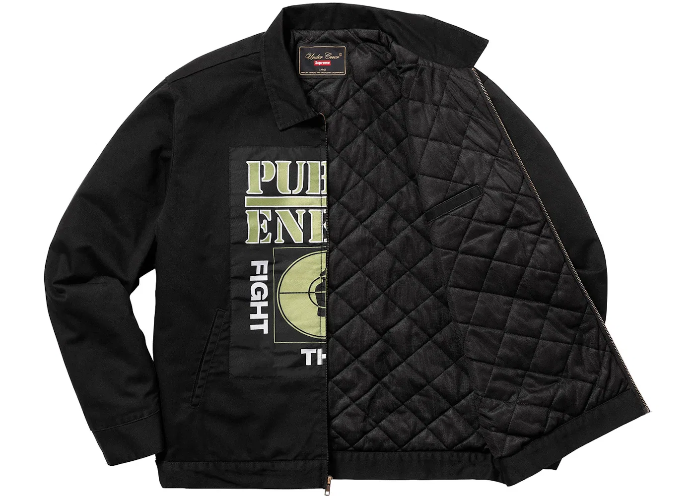 Мужская куртка Public Enemy Supreme UNDERCOVER, Black — фото 2