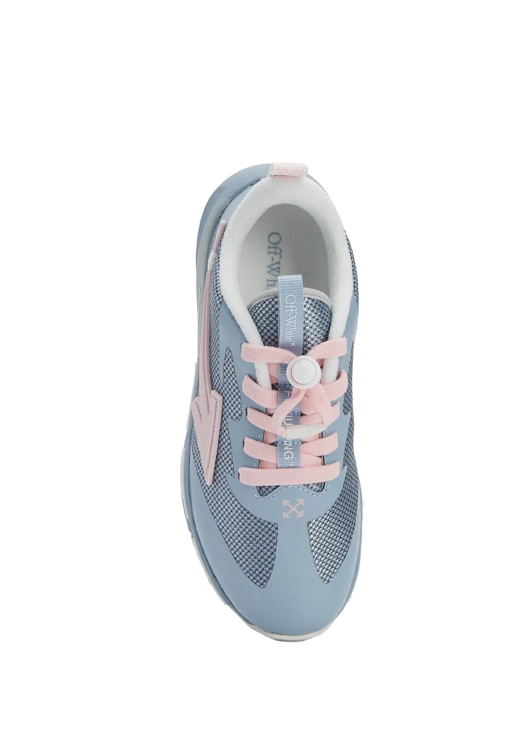 Кроссовки Off-White For Jumping, Mavi-Pembe — фото 4
