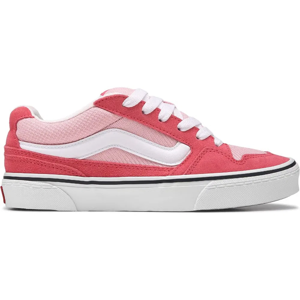 Детские скейтбордистские кроссовки Caldrone Vans, Pink/White — фото 2