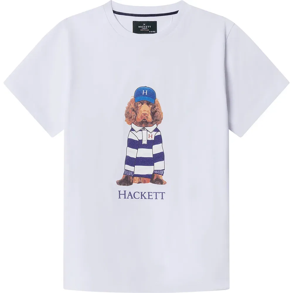 Футболка с коротким рукавом Heritage Harry Hackett, белый