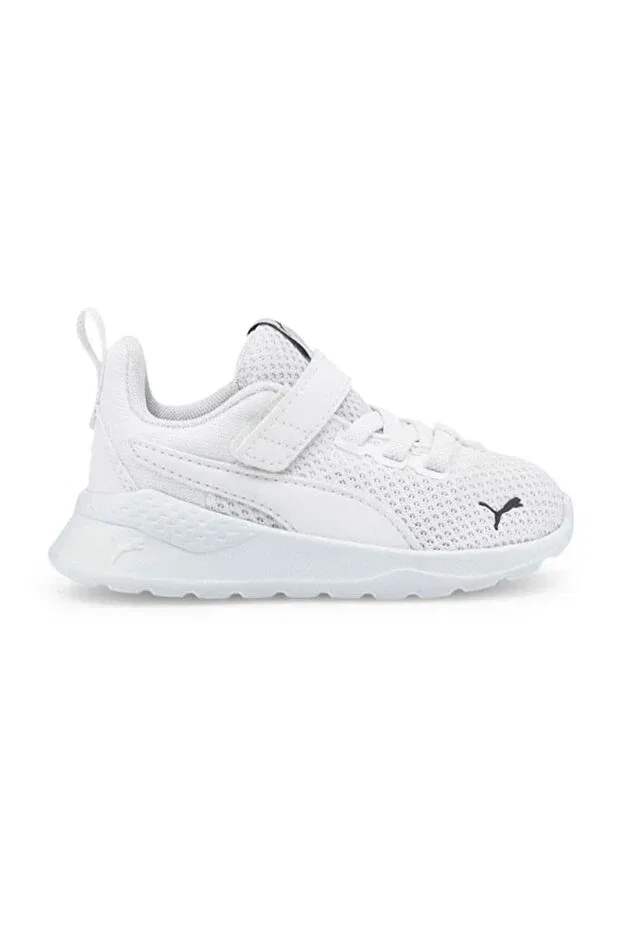 Детские кроссовки для девочек текстильные Anzarun Lite Ac Inf Puma, White