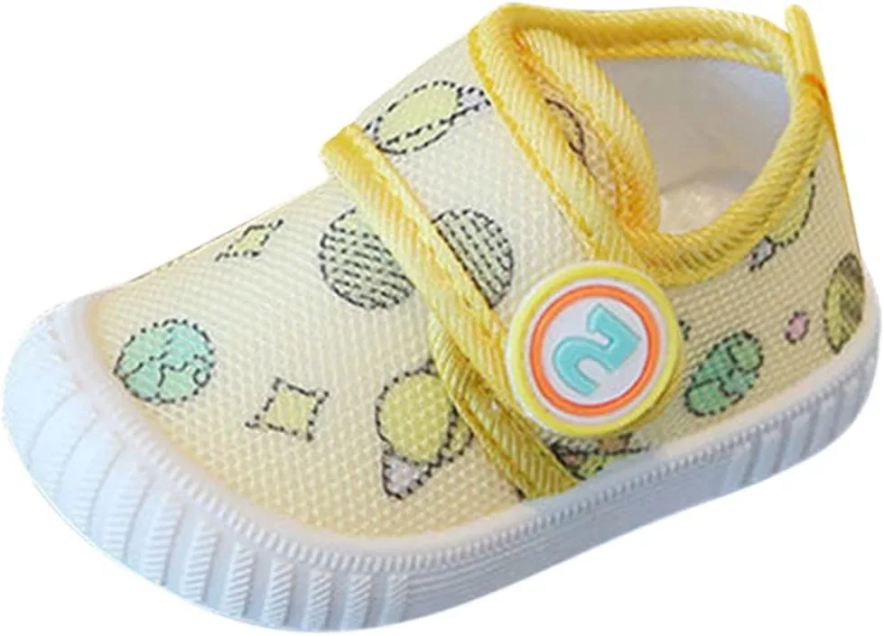 Детские кроссовки для девочек с нескользящей подошвой Calling Shoes 5 Yellow, Yellow