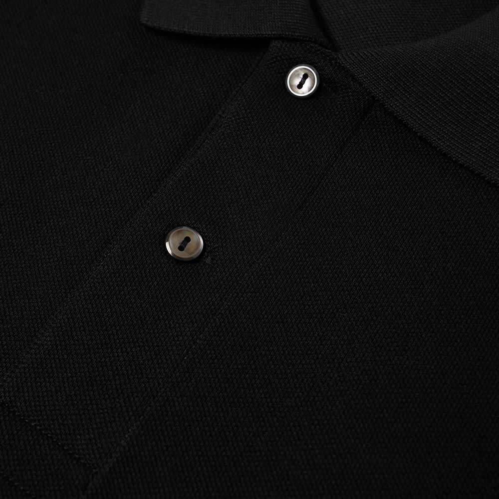 Поло Lacoste Classic Fit L.12.12, черный — фото 3