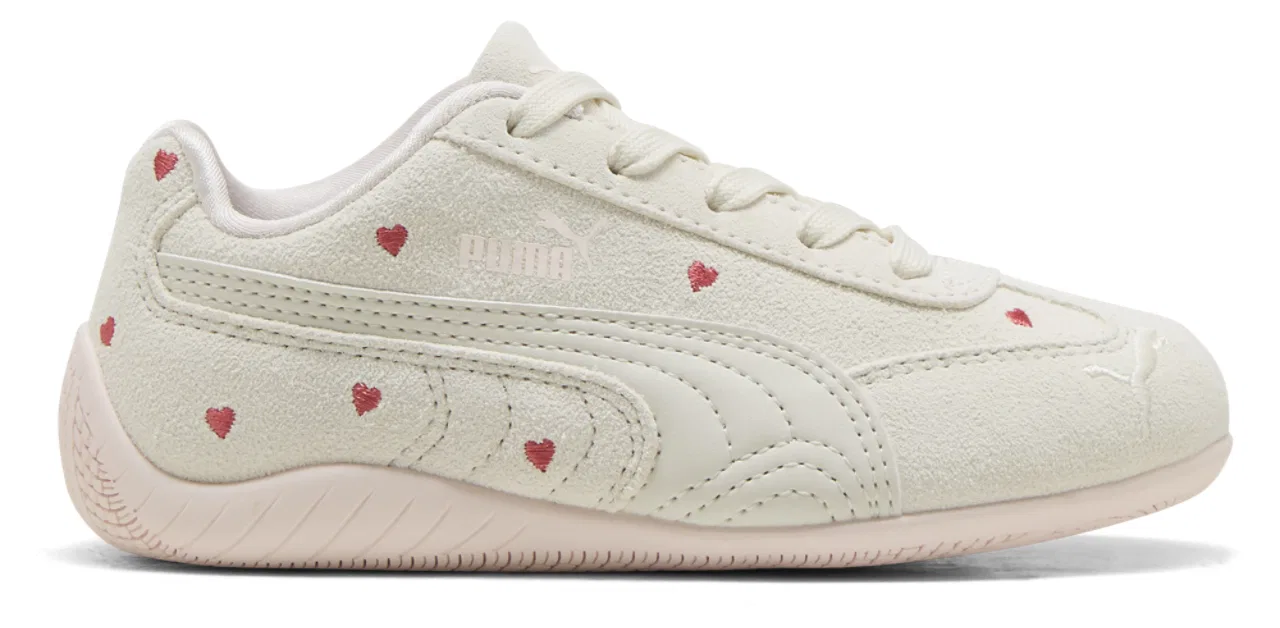 Кеды для мальчиков Speedcat Amor PUMA, цвет Vapor Grey/Jasmine Flower