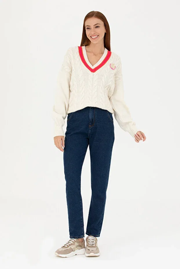 Женские джинсы с высокой талией Mom U.S. Polo Assn., 992409
