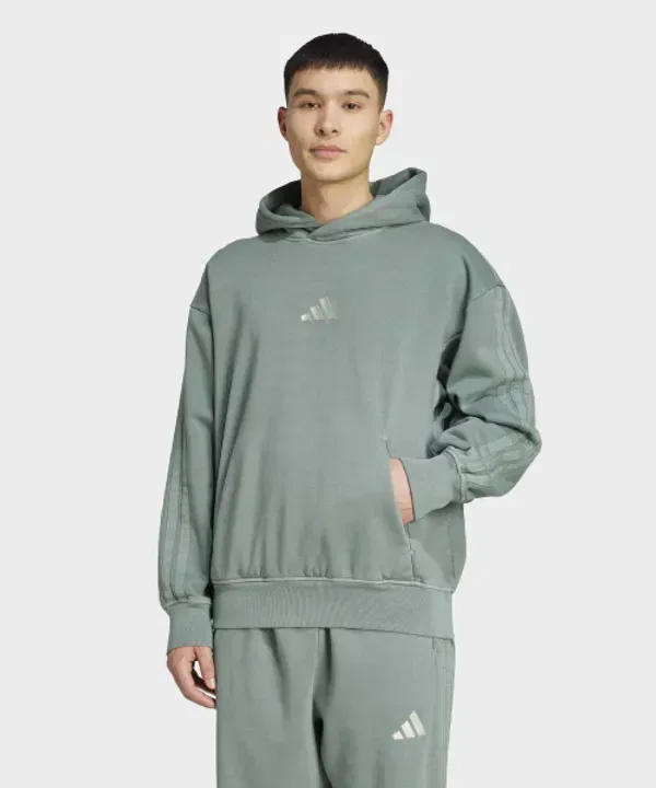 Флисовая худи с эффектом потертости, Adidas, Аура Айви
