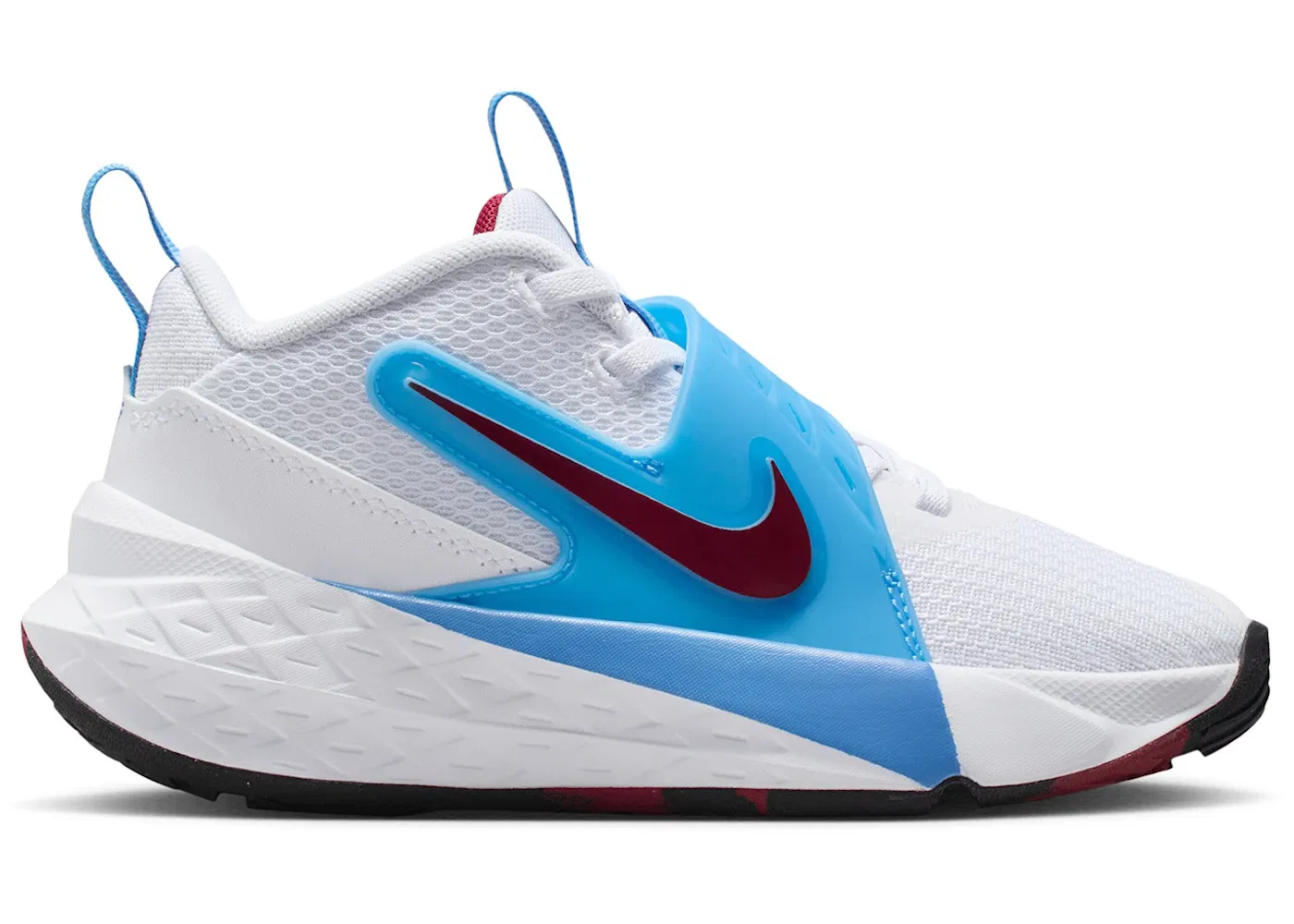 Детские кроссовки для активного спорта Nike Team Hustle D 12 Nike, White/University Blue/Black/Team Red