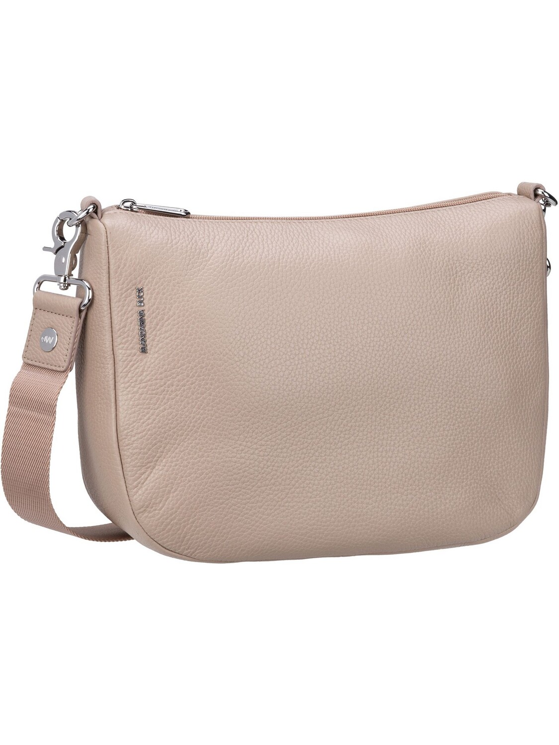

Сумка через плечо Mandarina Duck Umhängetasche Mellow Leather Hobo FZT79, цвет Warm Taupe