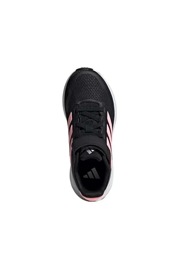 Детские кроссовки для девочек текстильные Runfalcon 5 el c ie8580 Adidas, Core Black