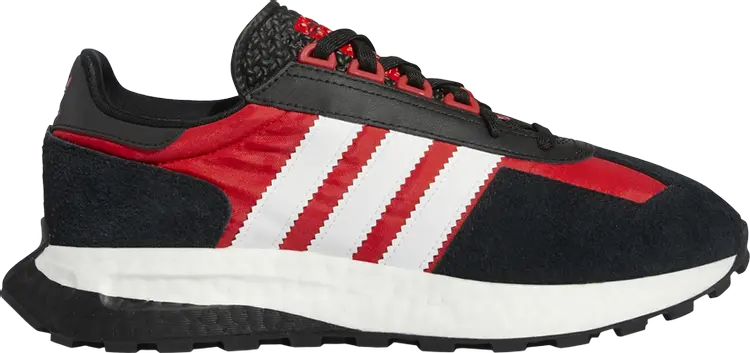 Кроссовки Adidas Retropy E5 'Black Vivid Red', черный — фото 2