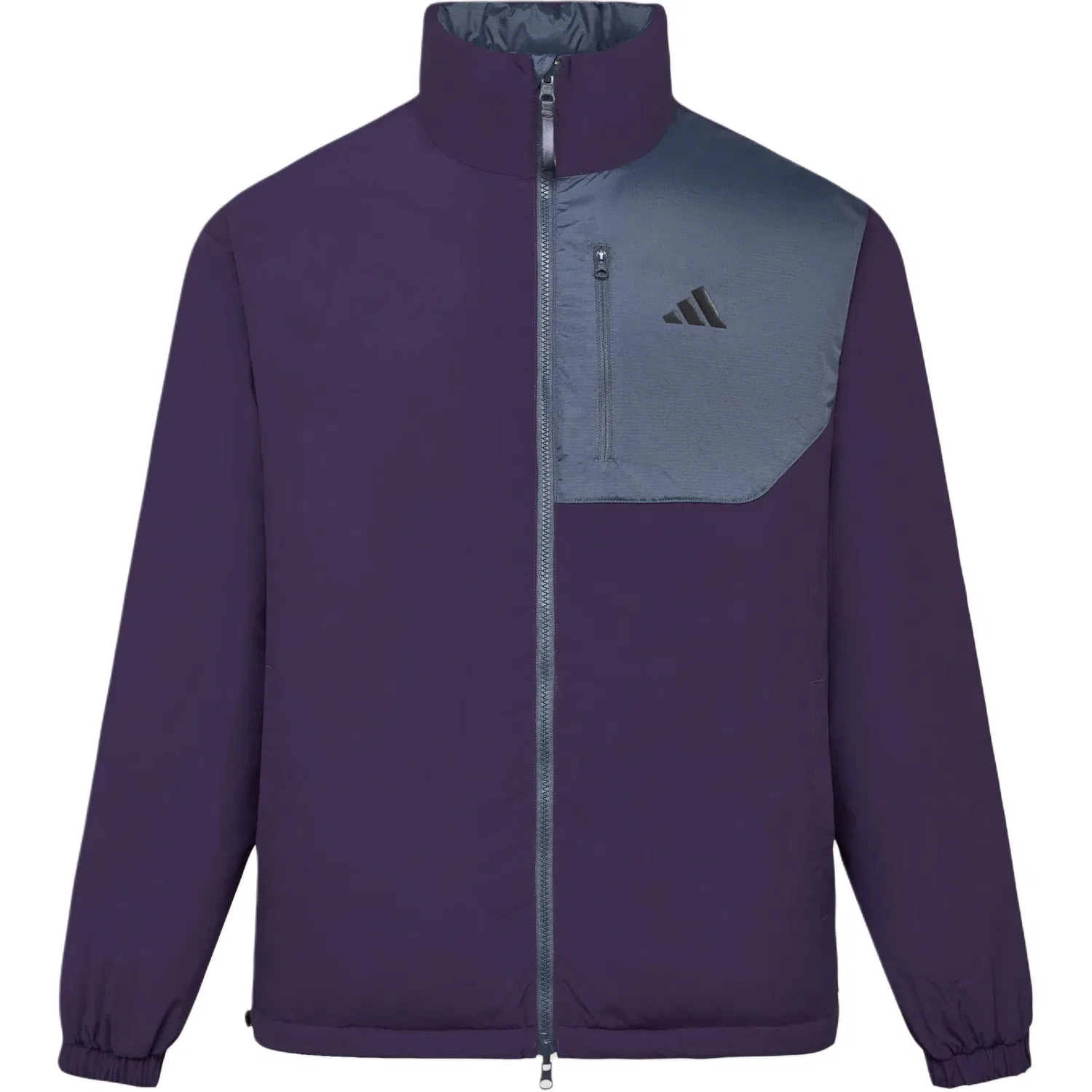 Утепленная куртка с воротником-стойкой Aurora Plum Purple/Asphalt Gray Adidas, Aurora Plum Purple/Asphalt Gray — фото 4