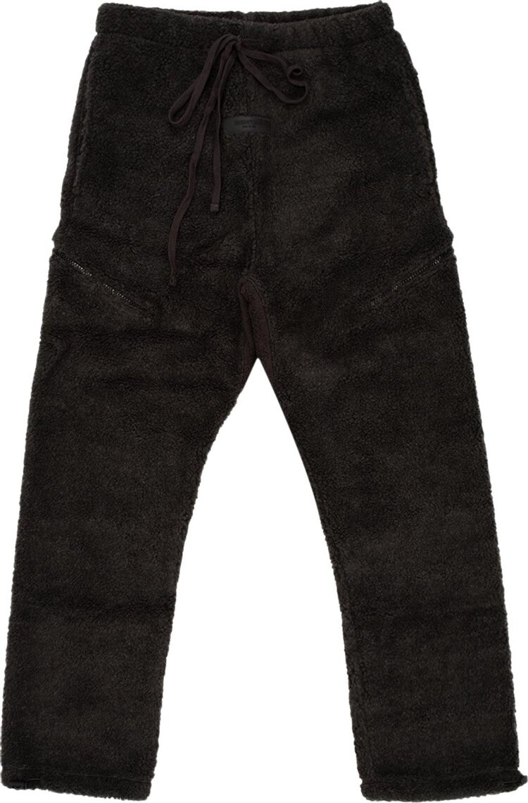 

Брюки Fear of God Essentials Polar Fleece Pant 'Iron', черный