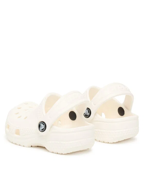 Шлепанцы Infant Crocs Littles Clog Crocs, белый — фото 3