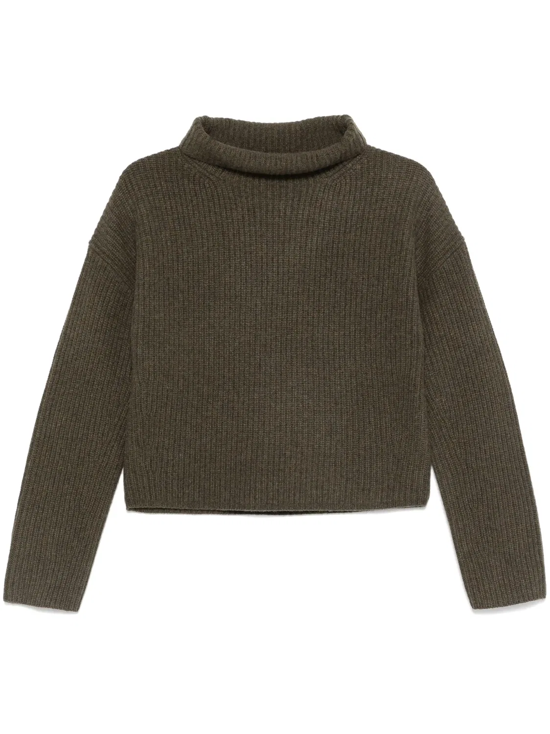 Свитер с воротником-роллом Polo Ralph Lauren, зеленый