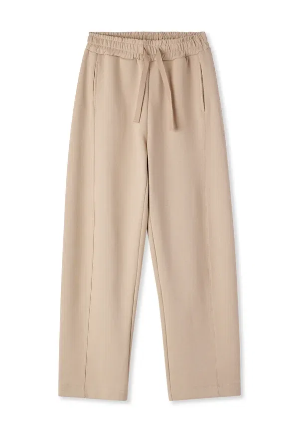 Брюки из хлопка и полиэстера Tracksuit bottoms Terranova, avorio, слоновая кость