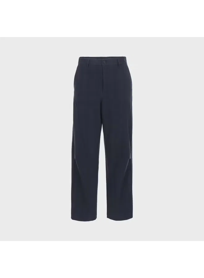 Zara Брюки прямые деловые, глубокий королевский синий — фото 2