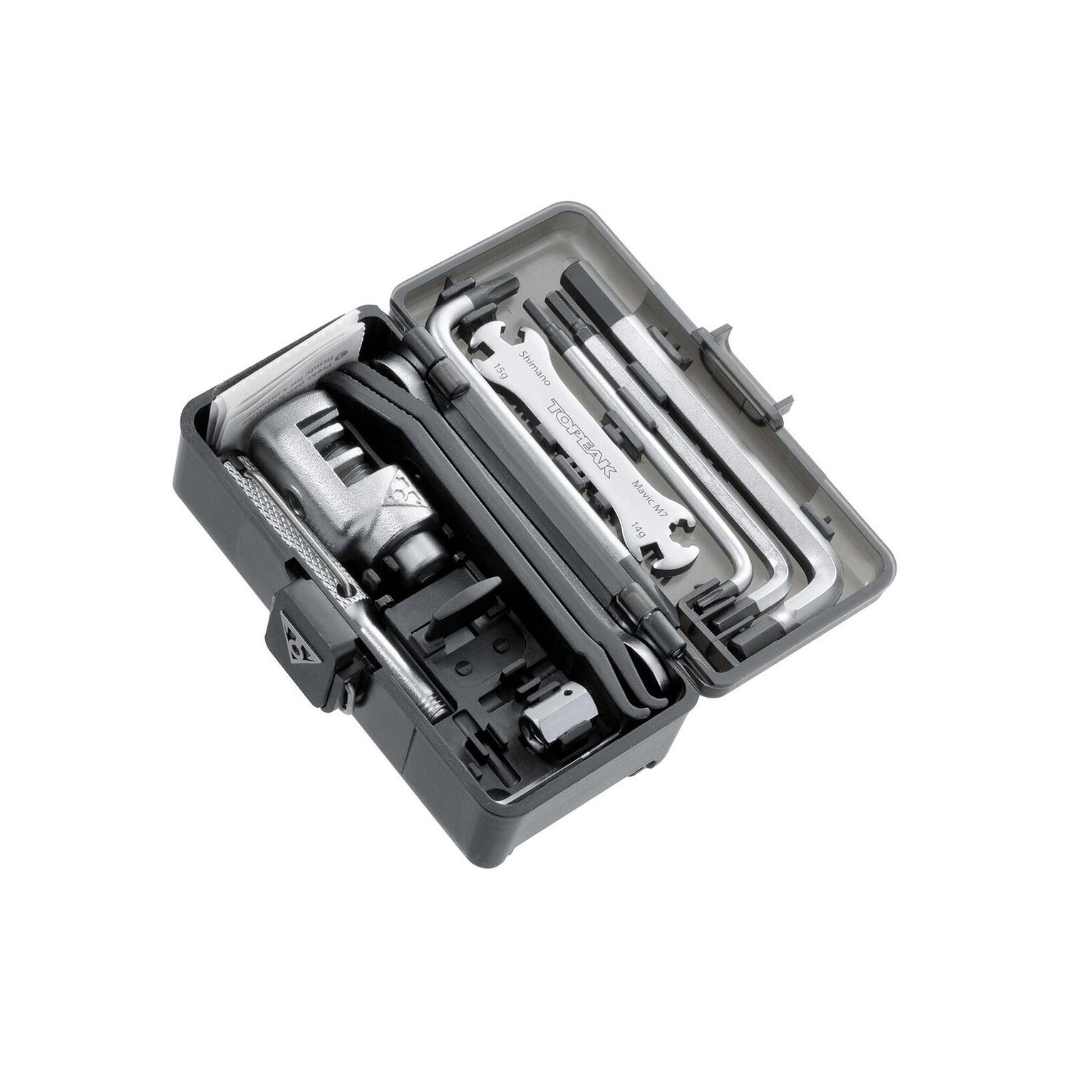 

Мини-ящик для инструментов Survival Gear Box TOPEAK, черный / черный / черный