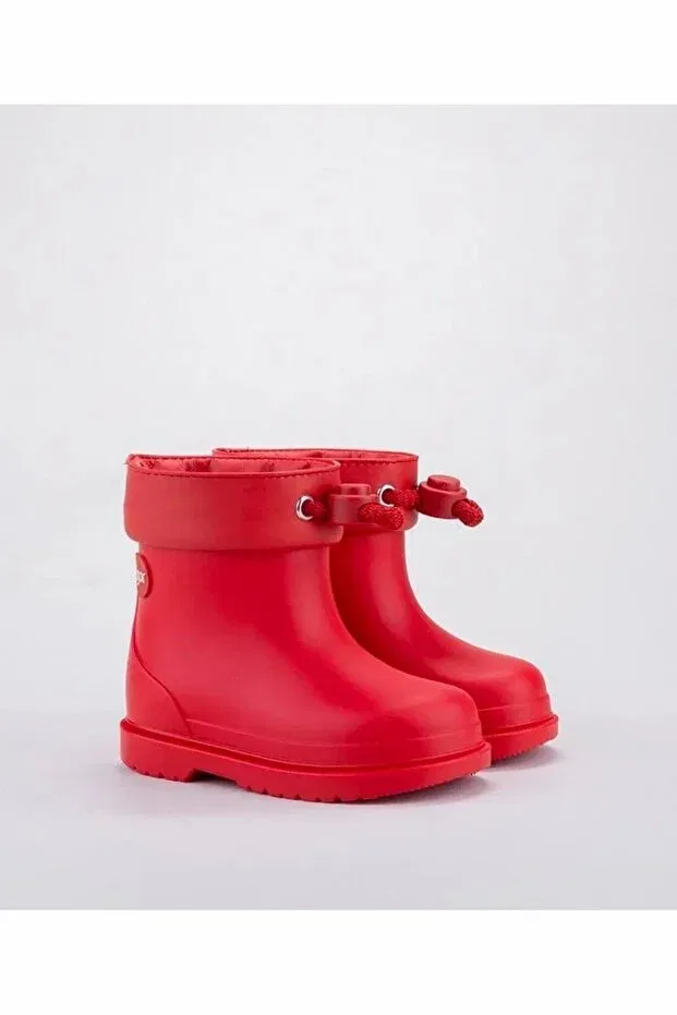 Детские ботинки для девочек с принтом Mendi borreguito children's boots cc335 Igor, Red
