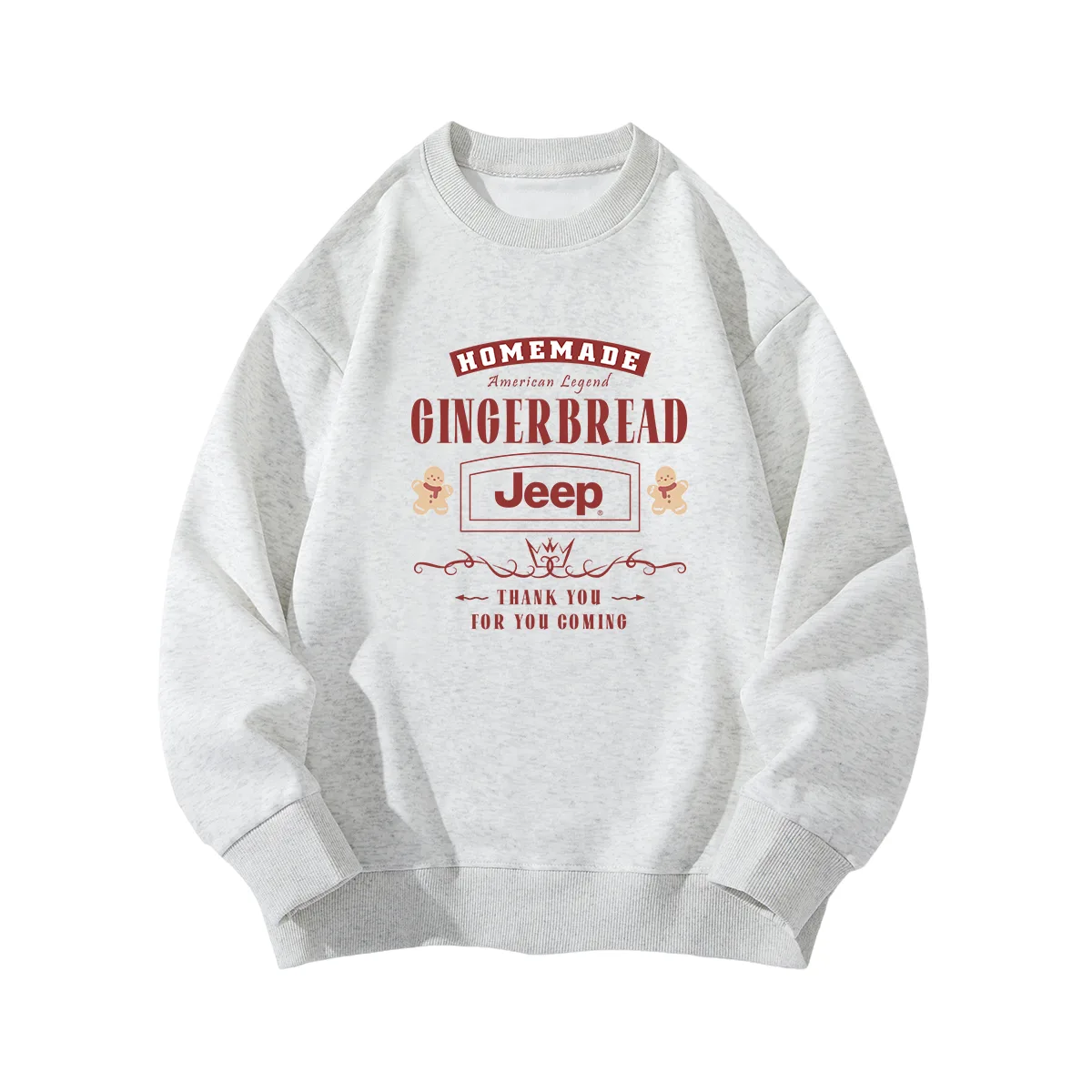 Толстовка с круглым вырезом для школьников Jeep, Coffee — фото 4