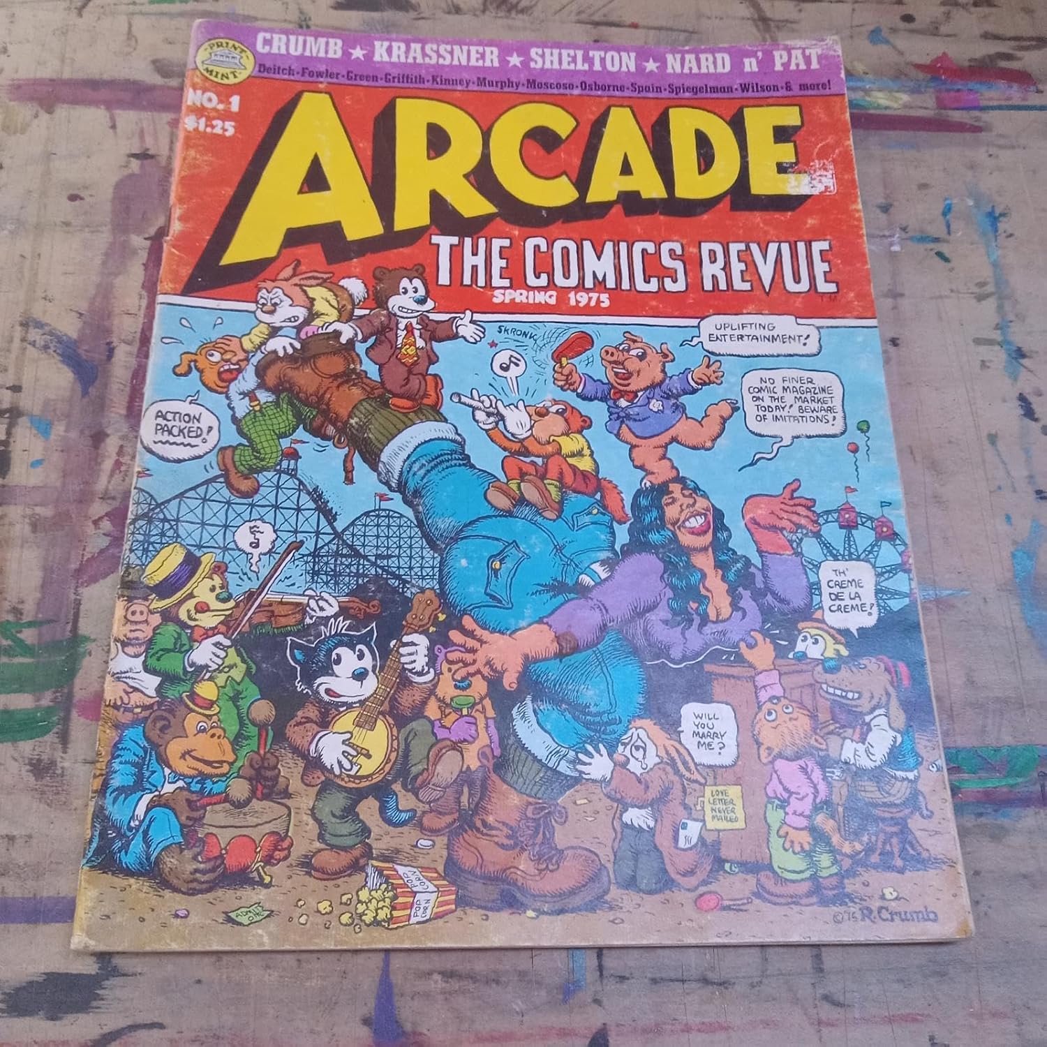 

Arcade: The Comics Revue, Vol. 1, No. 1 (Spring, 1975) (THE PRINT MINT (Berkeley))