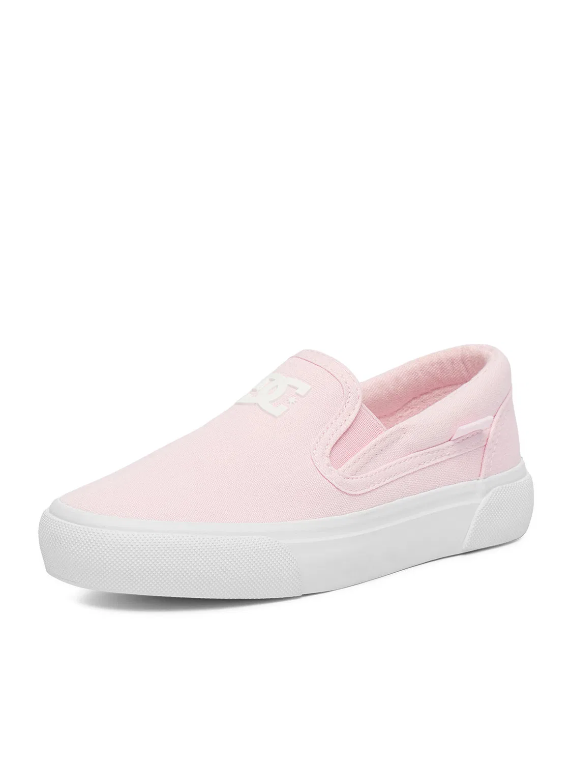 Тканевые кроссовки для девочки Dc Shoes, розовый — фото 3