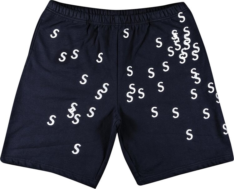 

Спортивные шорты Supreme Embroidered S Sweatshort Navy, синий