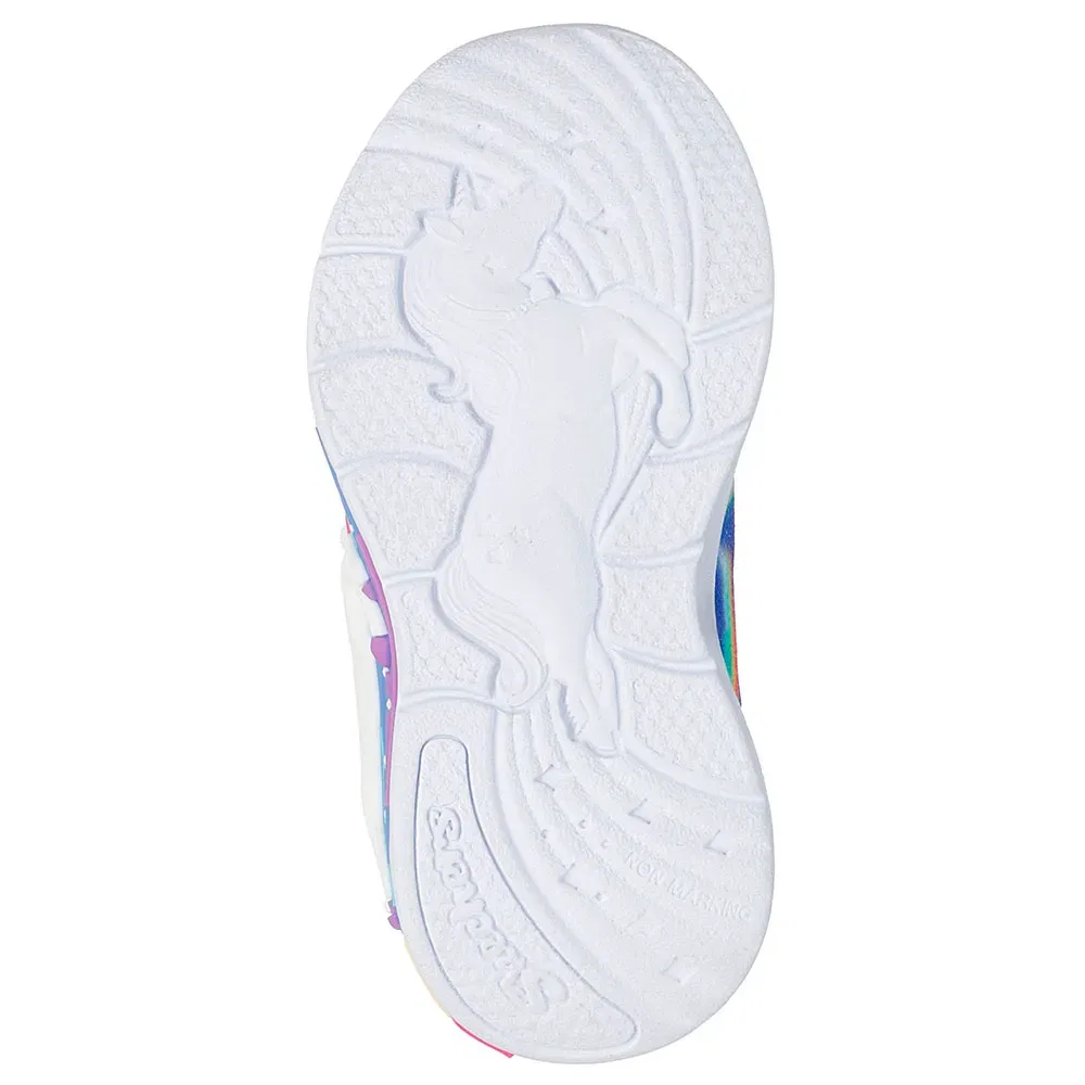 Детские кроссовки для девочек со светящейся подошвой Unicorn Chaser N Skechers, Blue — фото 2