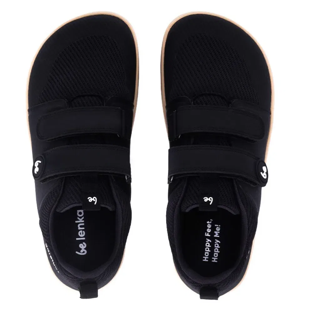 Детские кроссовки Be Lenka Bounty Junior Barefoot, черный — фото 4