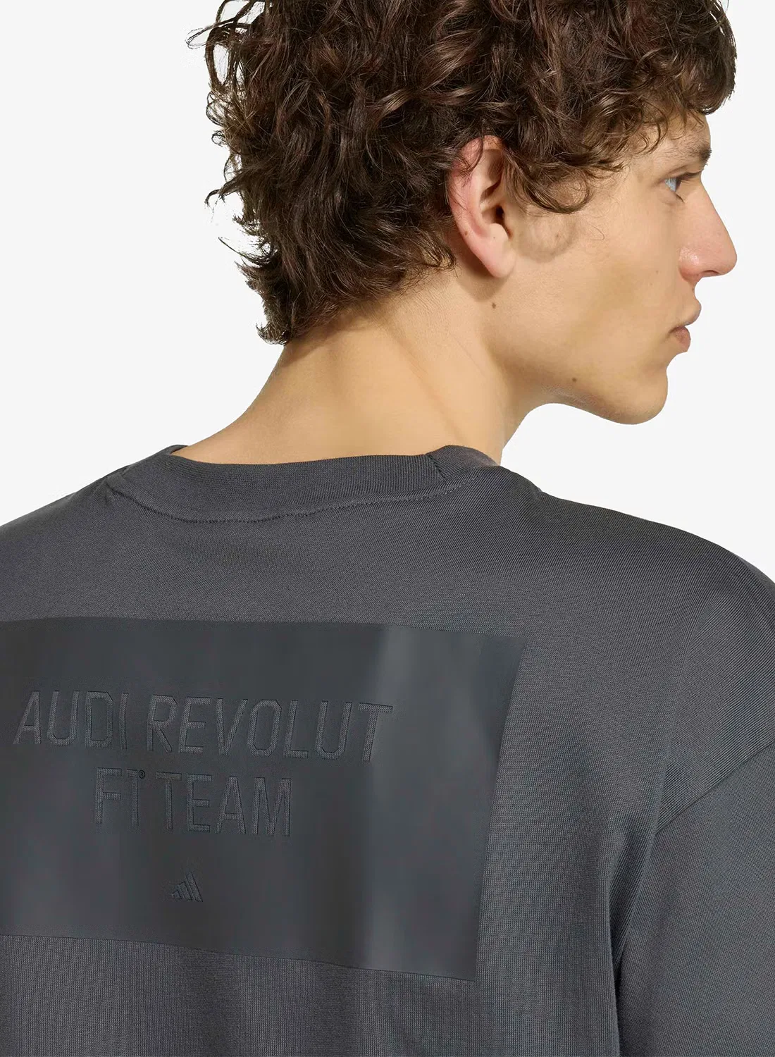 Футболка с принтом Audi Revolut F1 Team Elevated Graphic Adidas, черный — фото 4