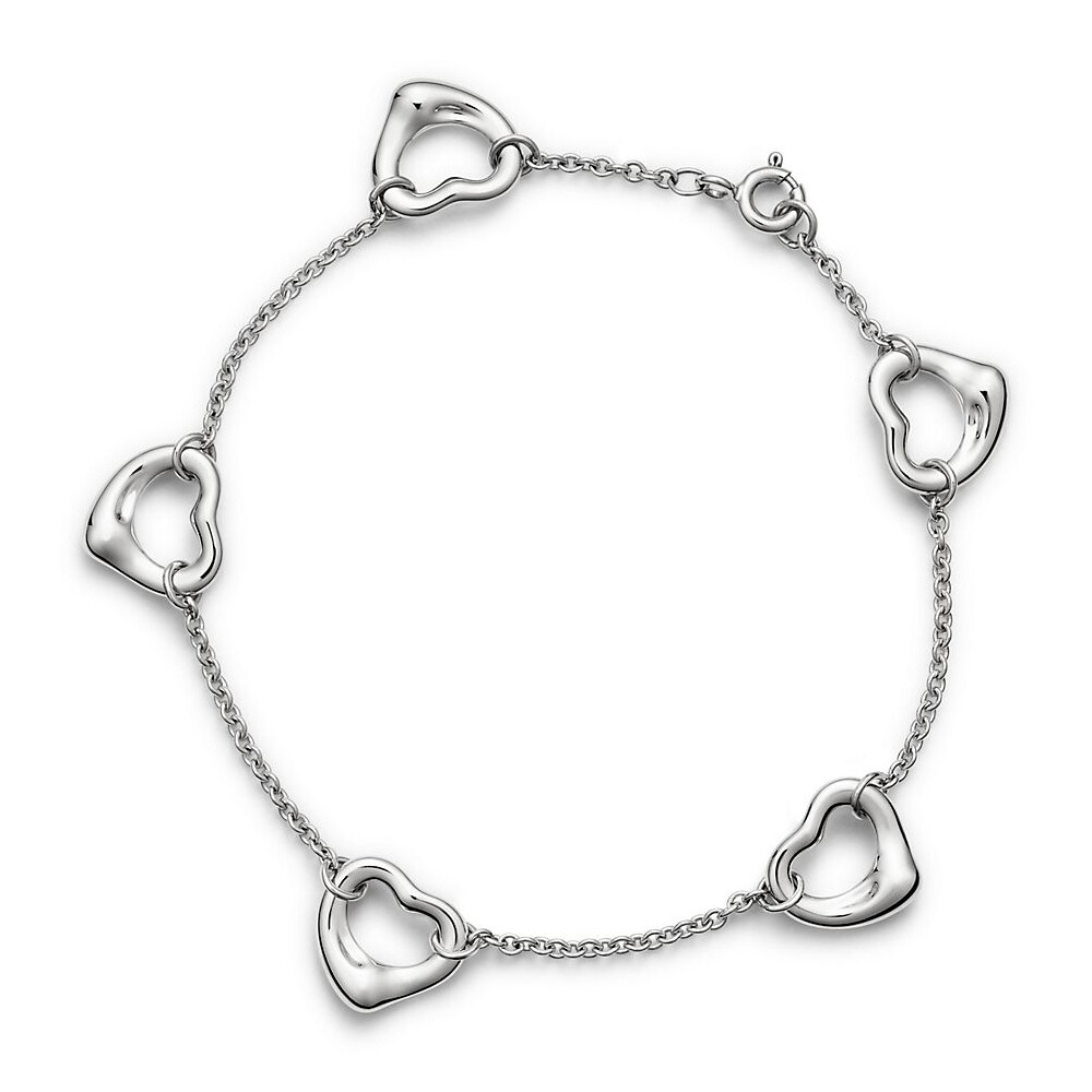 

Браслет Tiffany & Co. Elsa Peretti Open Heart, серебро