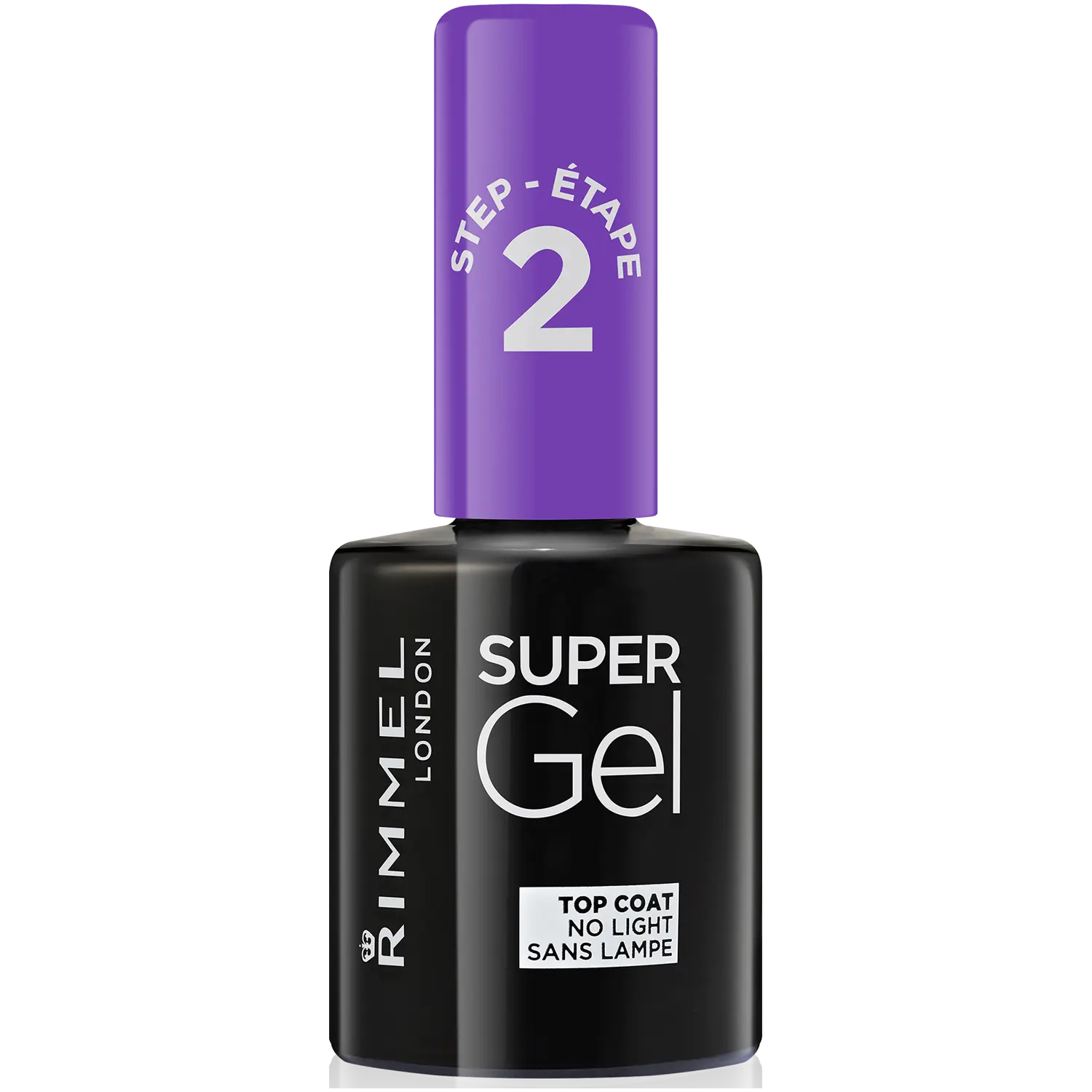 

Rimmel SuperGel Top Coat Гель-лак для фиксации лака для ногтей, 12 мл