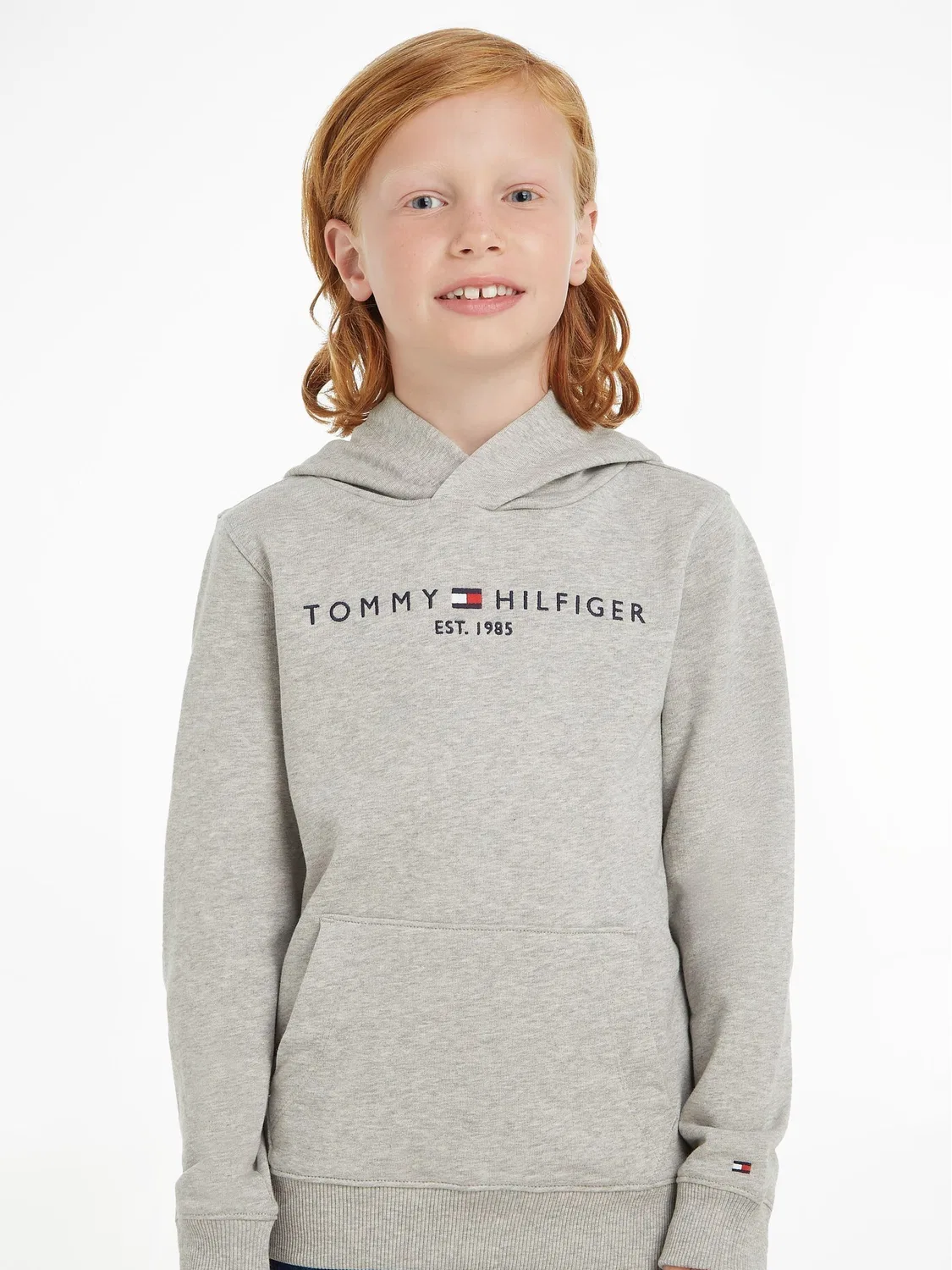 Худи Tommy Hilfiger Essential Logo Grey