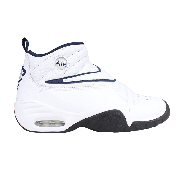 

Кроссовки Air Shake Ndestrukt GS 'White Navy', белый