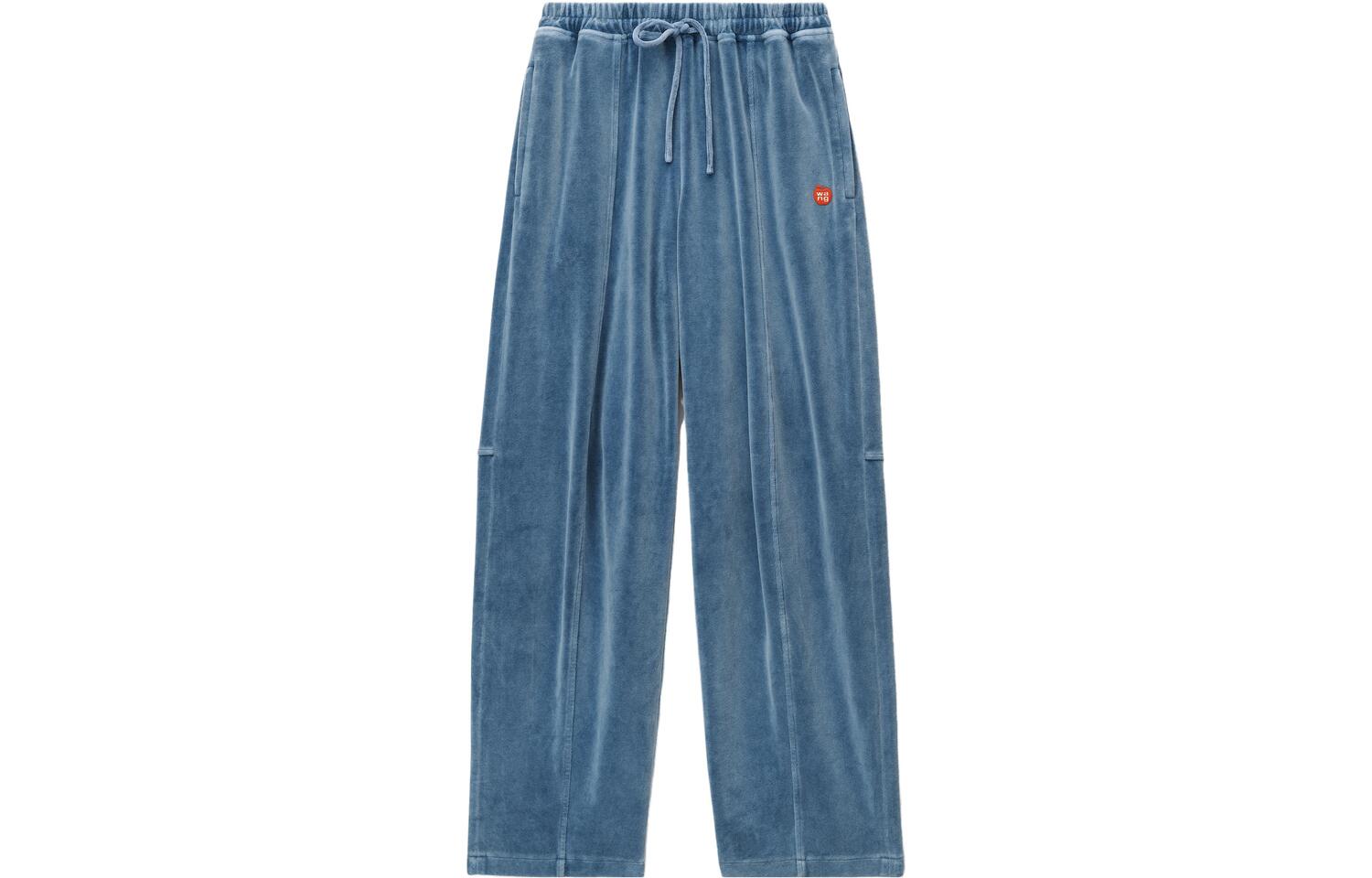 Alexander Wang SS24 вязаные спортивные брюки женские blue — фото 3