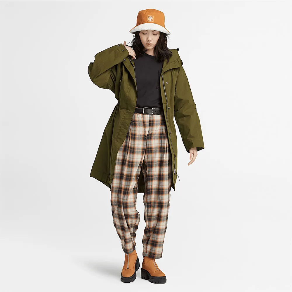 

Парка Timberland Fishtail, зеленый