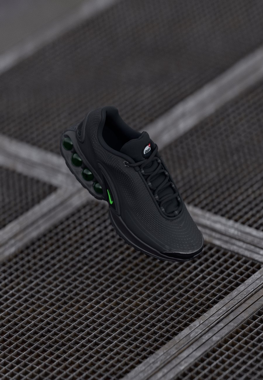 

Кроссовки Nike Sportswear AIR MAX DN, Black/Green Strike/Anthracite/Black
