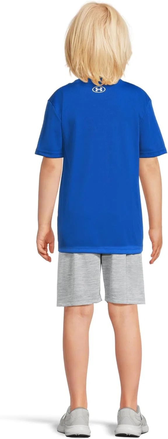 Детский спортивный комплект из футболки и шорт Under Armour, Royal Tech Baseball, 12 месяцев — фото 2