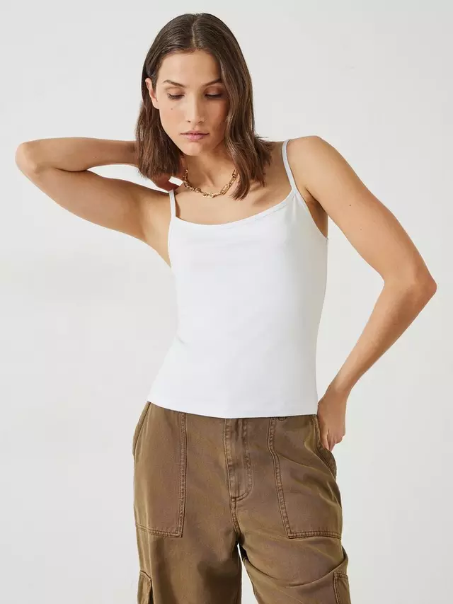 

Топ HUSH Sayla Cami, белый