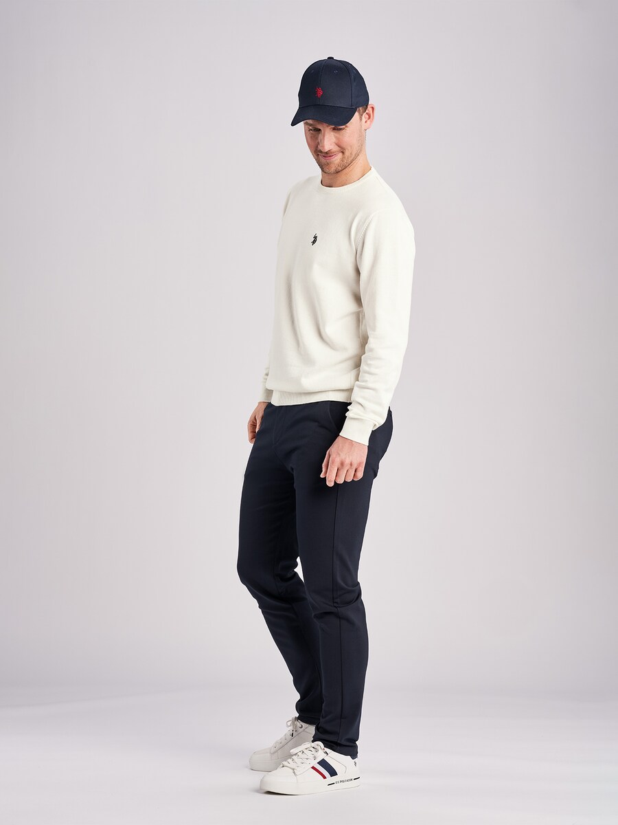 Свитер U.S. POLO ASSN. Adair, белый — фото 4